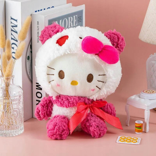 Plyšový ~ maskot Hello Kitty ~ Ideálny ako darček ~ 25 cm
